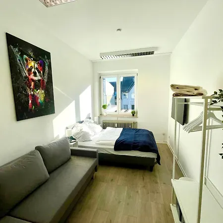 City Apartment - 2Sz - 1Bd - Kueche - Netflix Karlsruhe Buitenkant foto