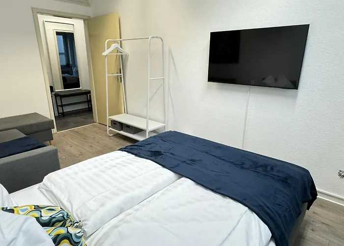 City Apartment - 2Sz - 1Bd - Kueche - Netflix