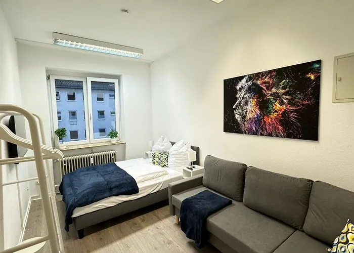 City Apartment - 2Sz - 1Bd - Kueche - Netflix